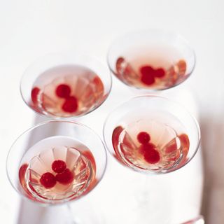 Valentine's Day Dessert: Raspberry and Pink Champagne Jellies