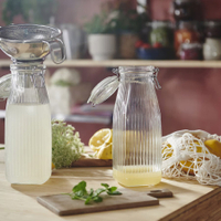 IKEA KÖSSEBÄR Bottle-shaped jar with lid
