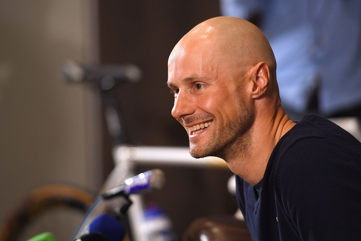 Tom Boonen in his final pre-race press conference