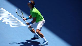 Australian Open 2022: Rafael Nadal prepares to use his cat-like reflexes to return serve at Melbourne Park