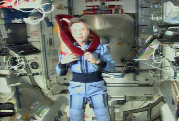 Astronaut Gets Honorary Degree in Space