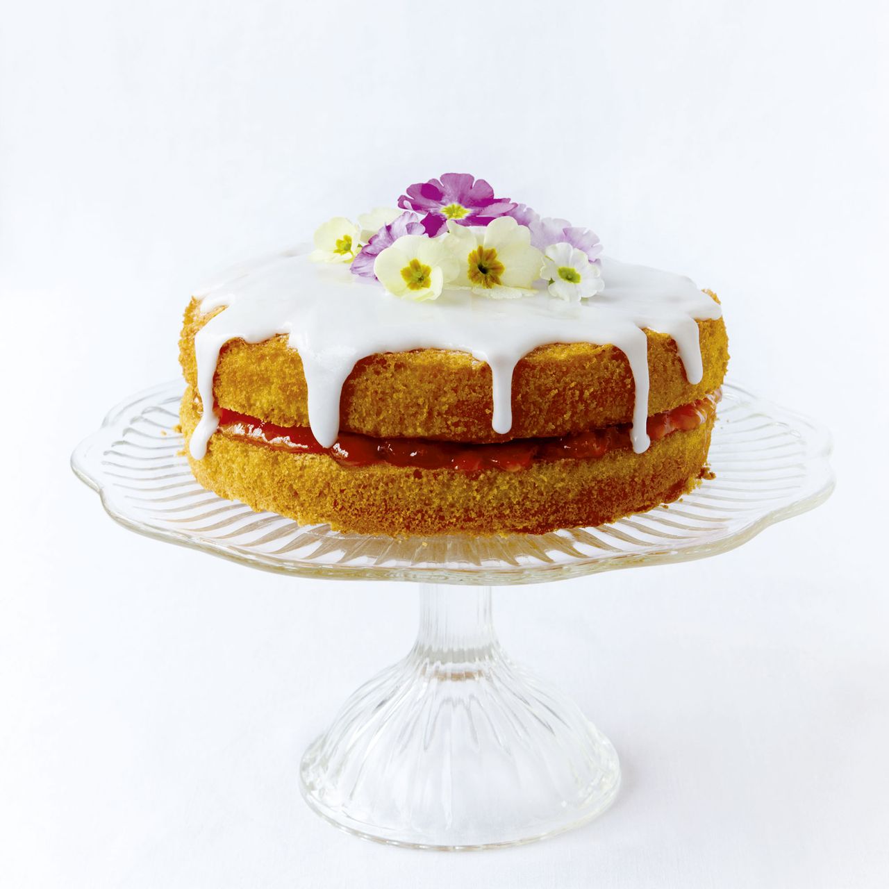 Easter sponge cake photo