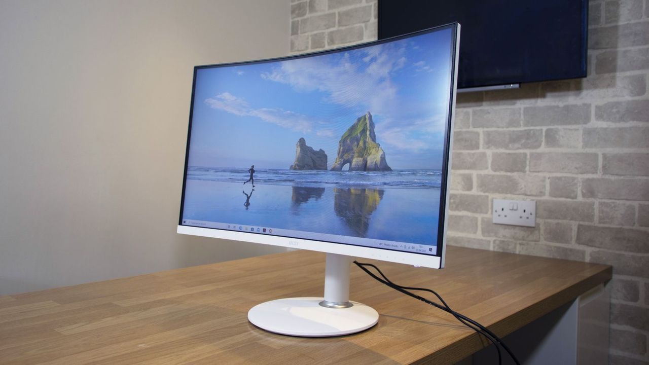 A photograph of the MSI Modern MD271CP