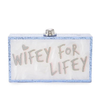 Cleo Wifey For Lifey Clutch Bag $630/£450