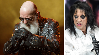 Judas Priest and Alice Cooper performing live in 2024