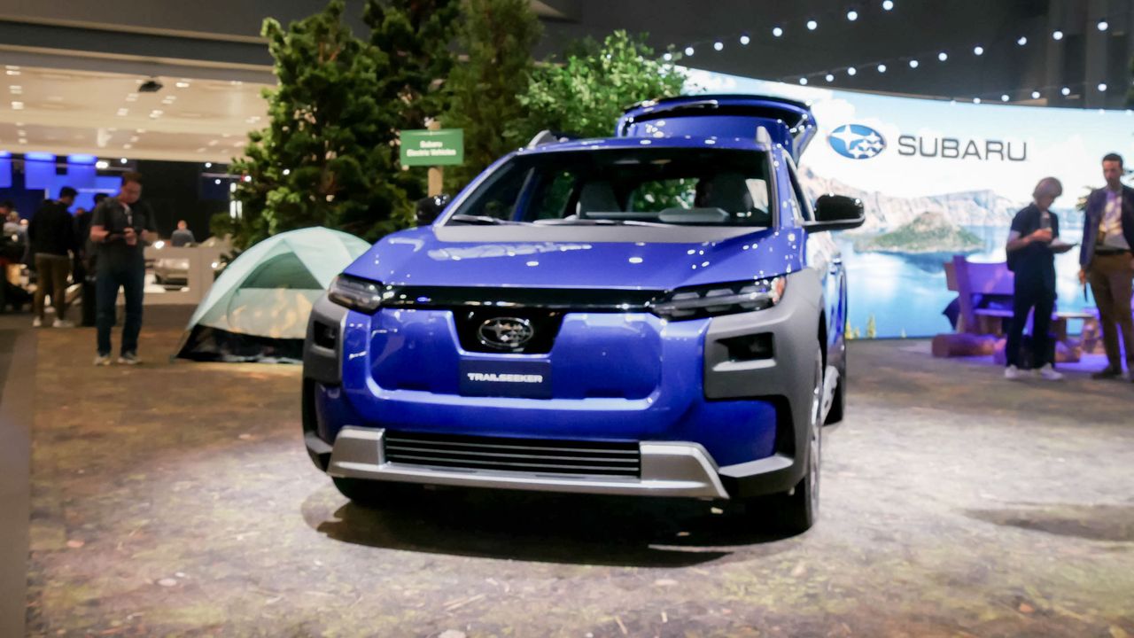 2026 Subaru Trailseeker at New York Auto Show.