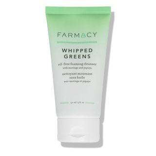 Best Cleanser for Oily Skin Farmacy Beauty Whipped Greens Cleanser
