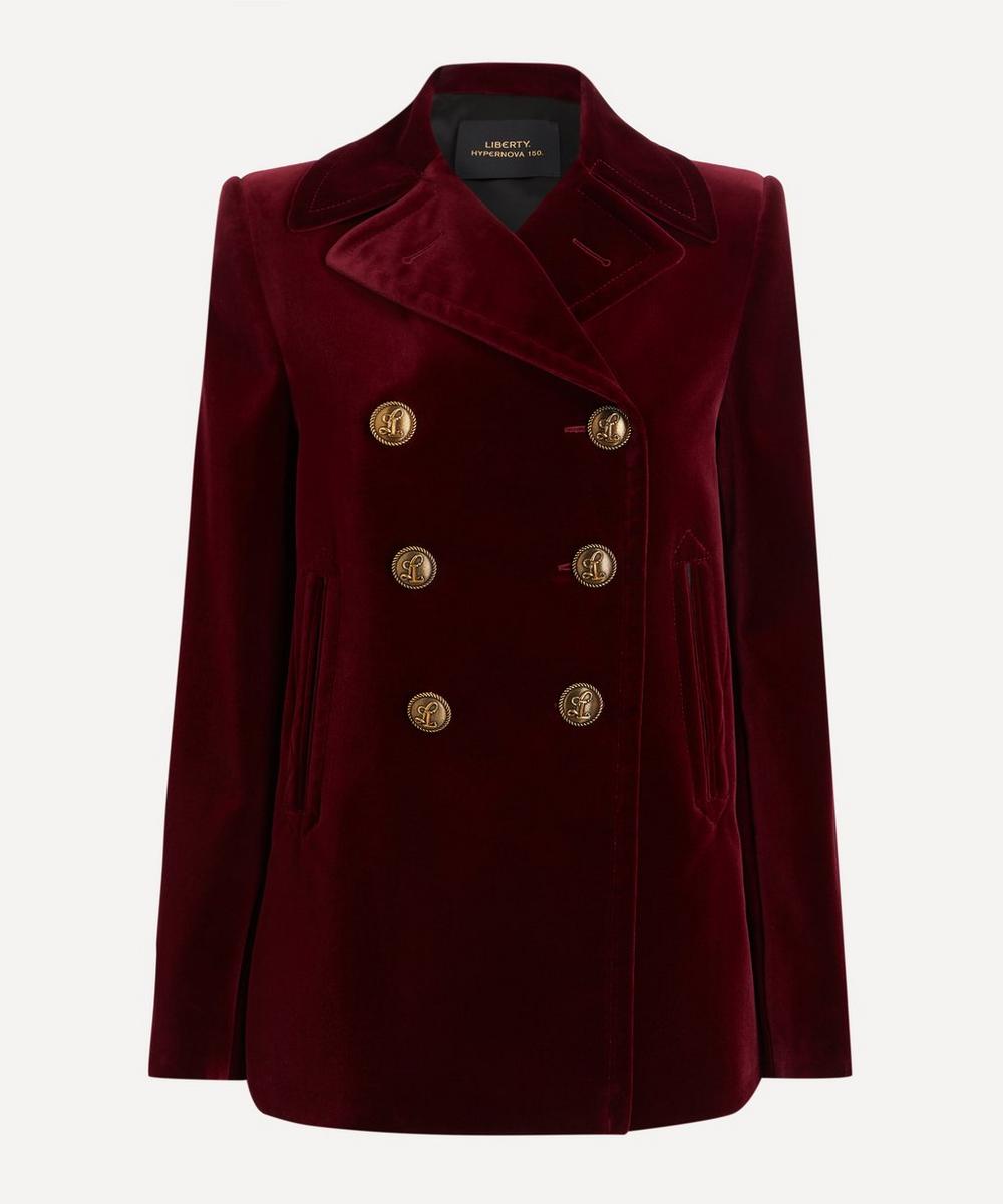 Hypernova 150 || the Hackney Velvet Peacoat