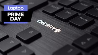 Cherry Logo on KW X ULP Wireless low-profile mechanical keyboard, Prime Day October 2023 sale
