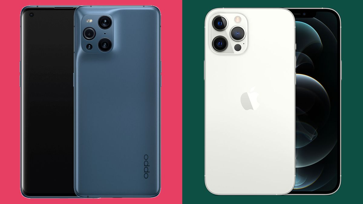 Oppo Find X3 Pro vs iPhone 12 Pro Max: super-sized camera phones face off