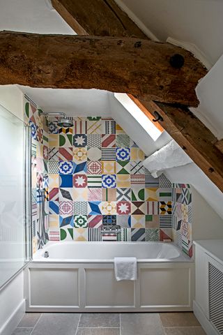 Bert and May patchwork encaustic tiles