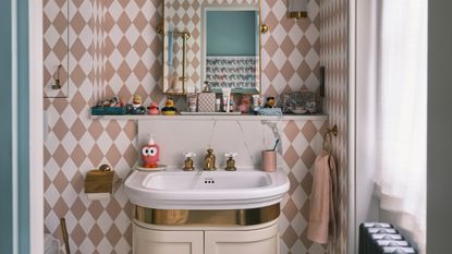 Kids Bathroom Ideas  Transitional  bathroom  Lilly Bunn Interior