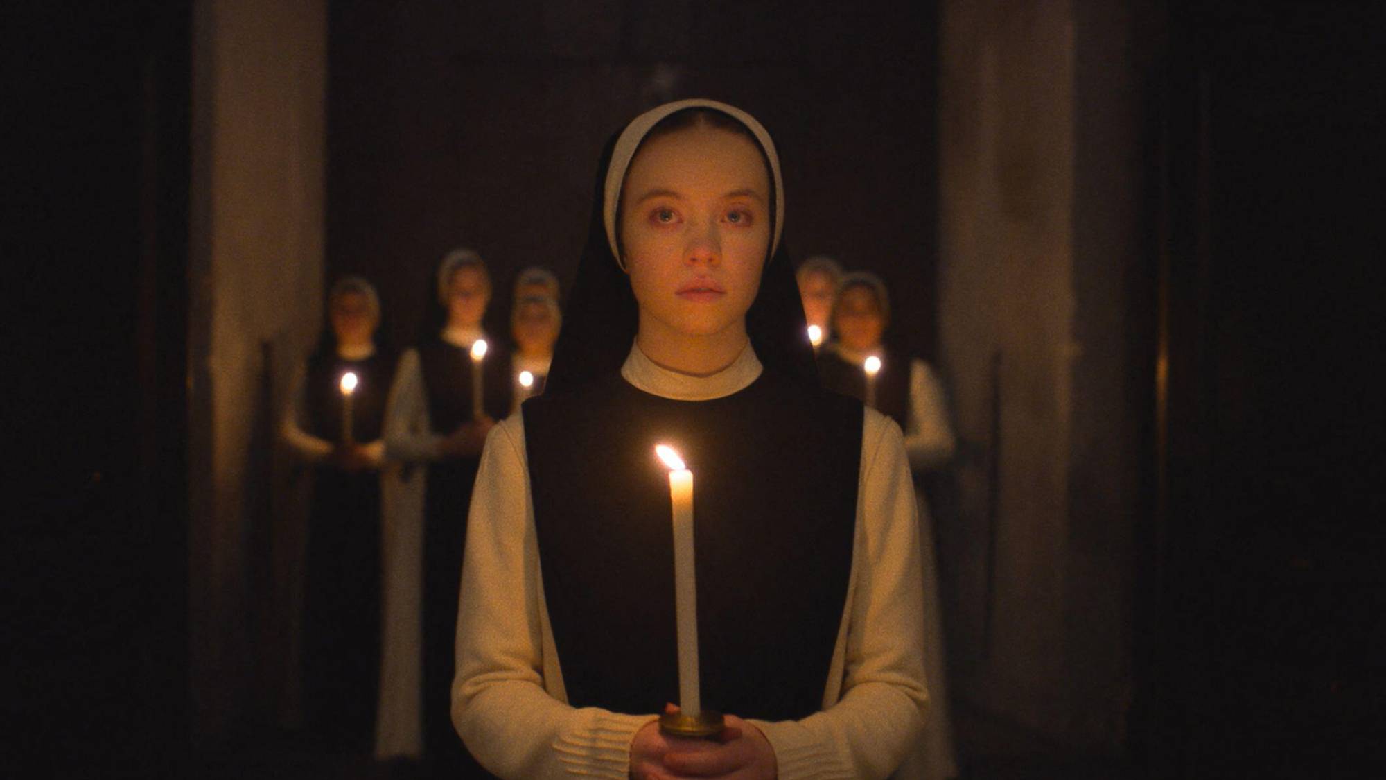 Sydney Sweeney as Sister Cecilia in "Immaculate"