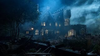 The titular mansion in Netflix horror series The Haunting of Hill House