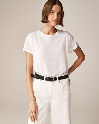 Relaxed Linen T-Shirt