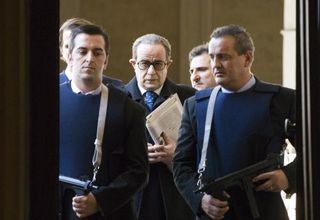 Il Divo - Toni Servillo plays enigmatic Italian politician Giulio Andreotti in Paolo Sorrentinoâ€™s satirical film Il Divo