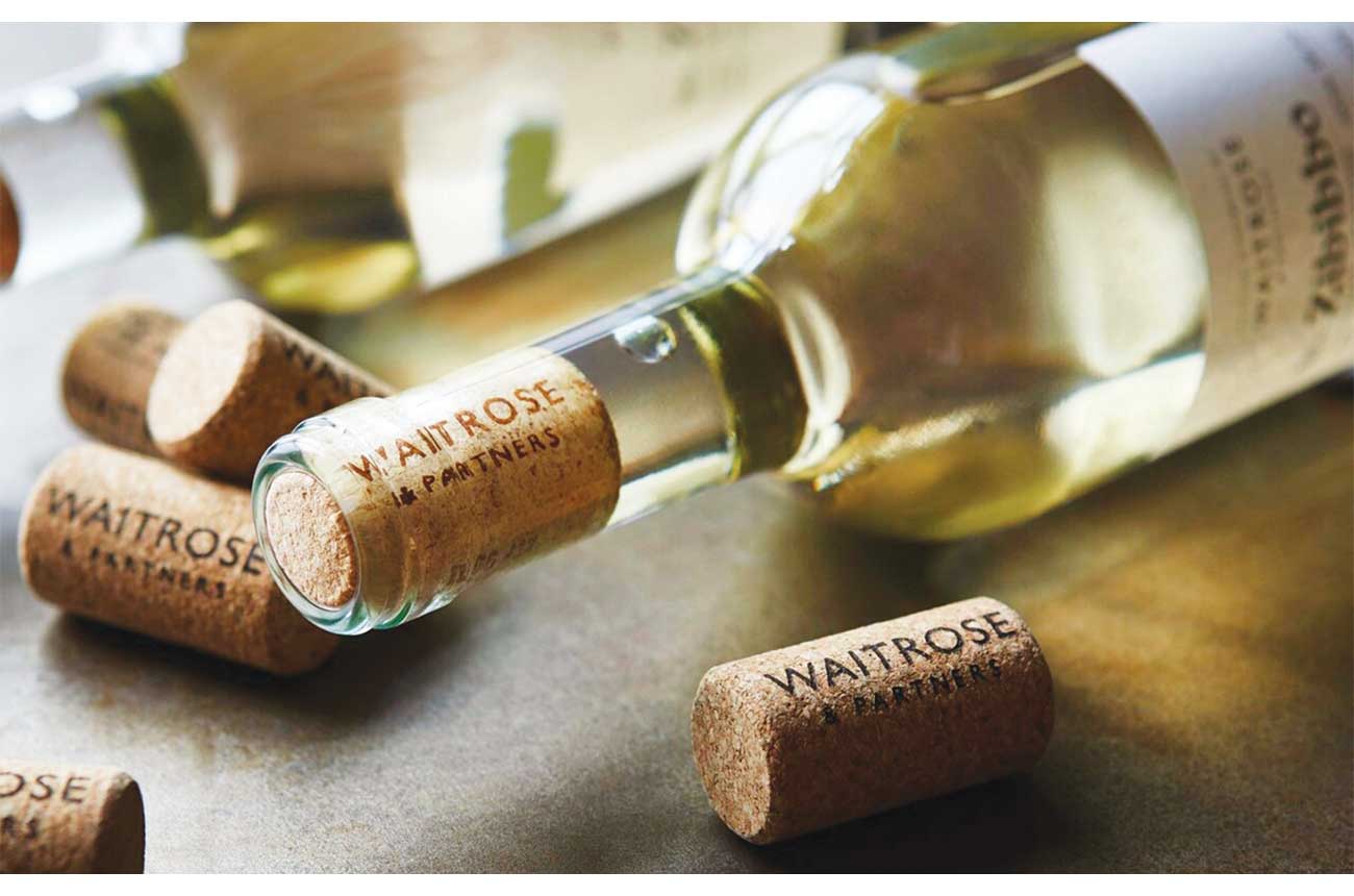 Waitrose bottle of wine