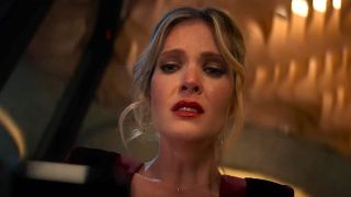 Meghann Fahy as Violet in Drop.