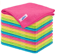 MR.SIGA Microfiber Cleaning Cloth, Size: 12.6" x 12.6" | $11.99 for pack of 12, at Amazon