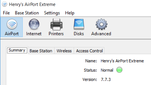 download airport utility for windows