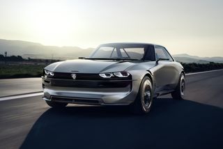 Render of Peugeot e-LEGEND autonomous electric concept car