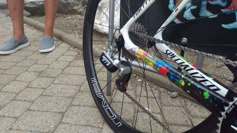 The FSA rear derailleur.
