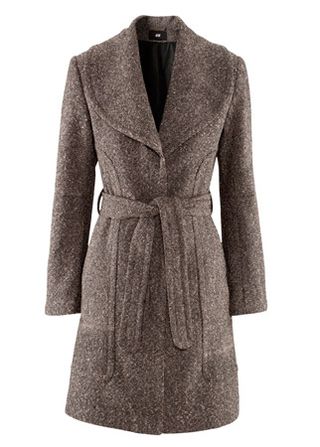 H&M belted coat, £49.99