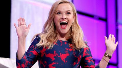 Reese Witherspoon speaks onstage at the Watermark Conference for Women 2018