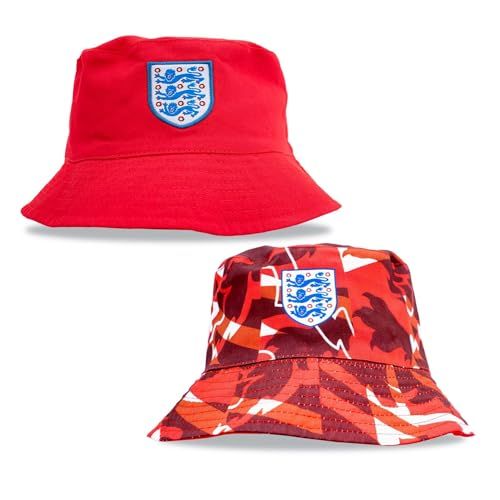 Officially Licensed England FA Bucket Hat - reversible