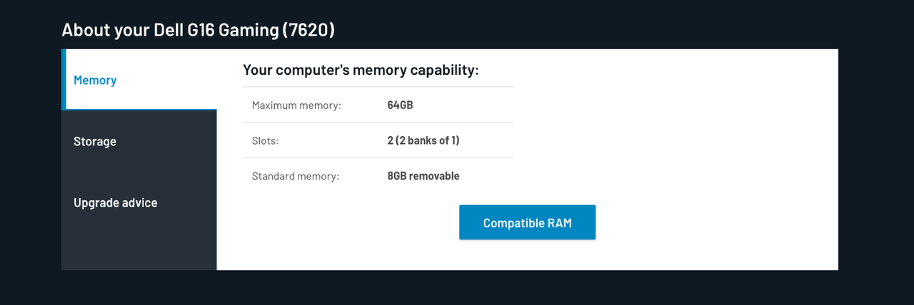 Upgrade Laptop RAM