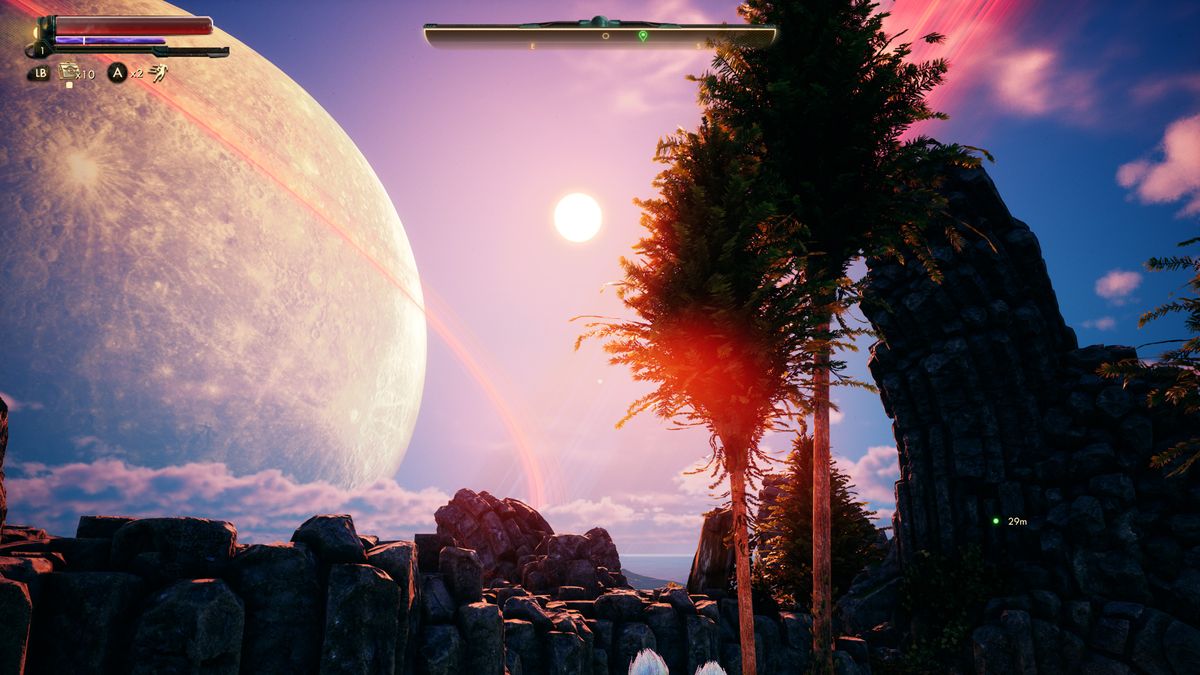 Screenshot of The Outer Worlds Spacer's Choice Edition.
