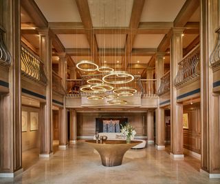 entryway of Aspen ski lodge