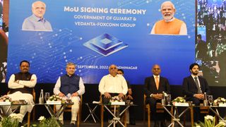Vedanta-Foxconn semiconductor factory in Gujarat