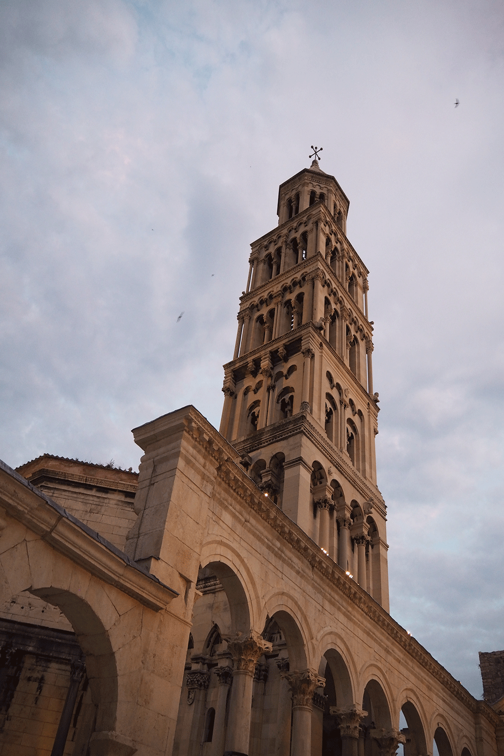The towering Cathedral of Saint Domnius, Split