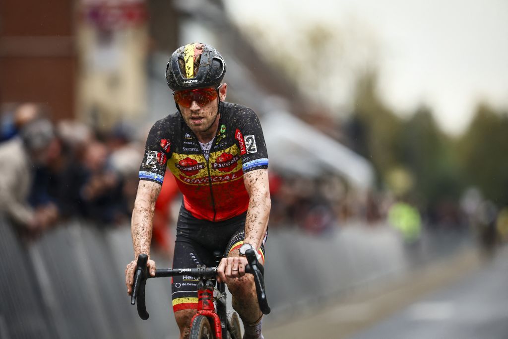 Eli Iserbyt (Pauwels Sauzen-Bingoal) at the Kermiscross in Ardooie