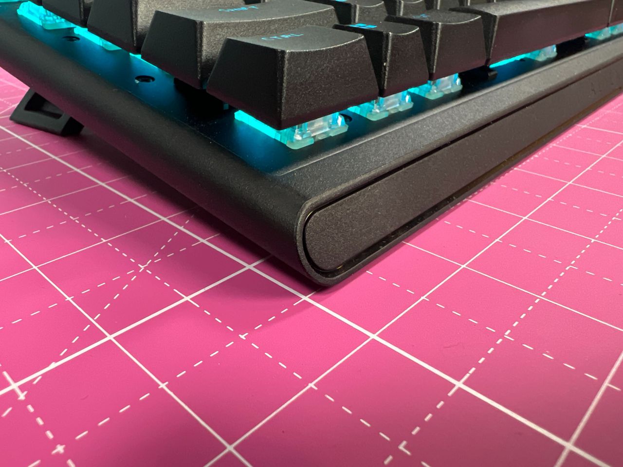 closeup of black keyboard