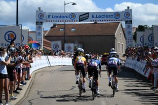 The breakaway on stage 5 of the Tour de France Femmes