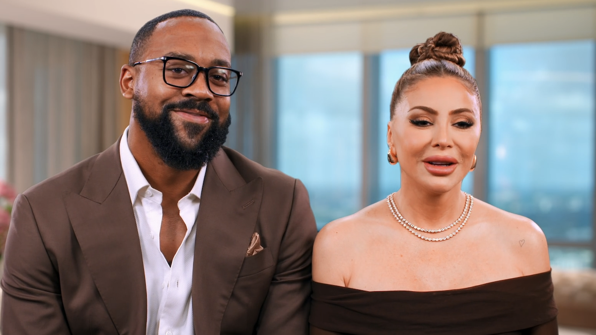 Marcus Jordan and Larsa Pippen on RHOM