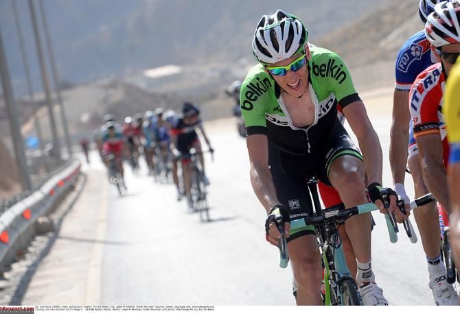 Robert Gesink (Belkin) latches onto the front group