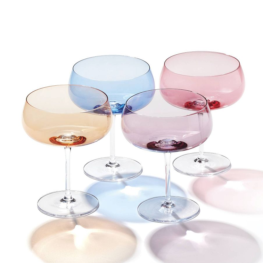 multicolored set of coupes