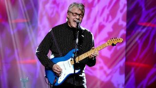 Inductee Steve Miller performs onstage at the Songwriters Hall of Fame 51st Annual Induction and Awards Gala at Marriott Marquis on June 16, 2022 in New York City.