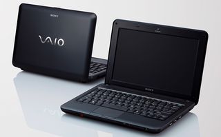 Vaio M Series netbook in black