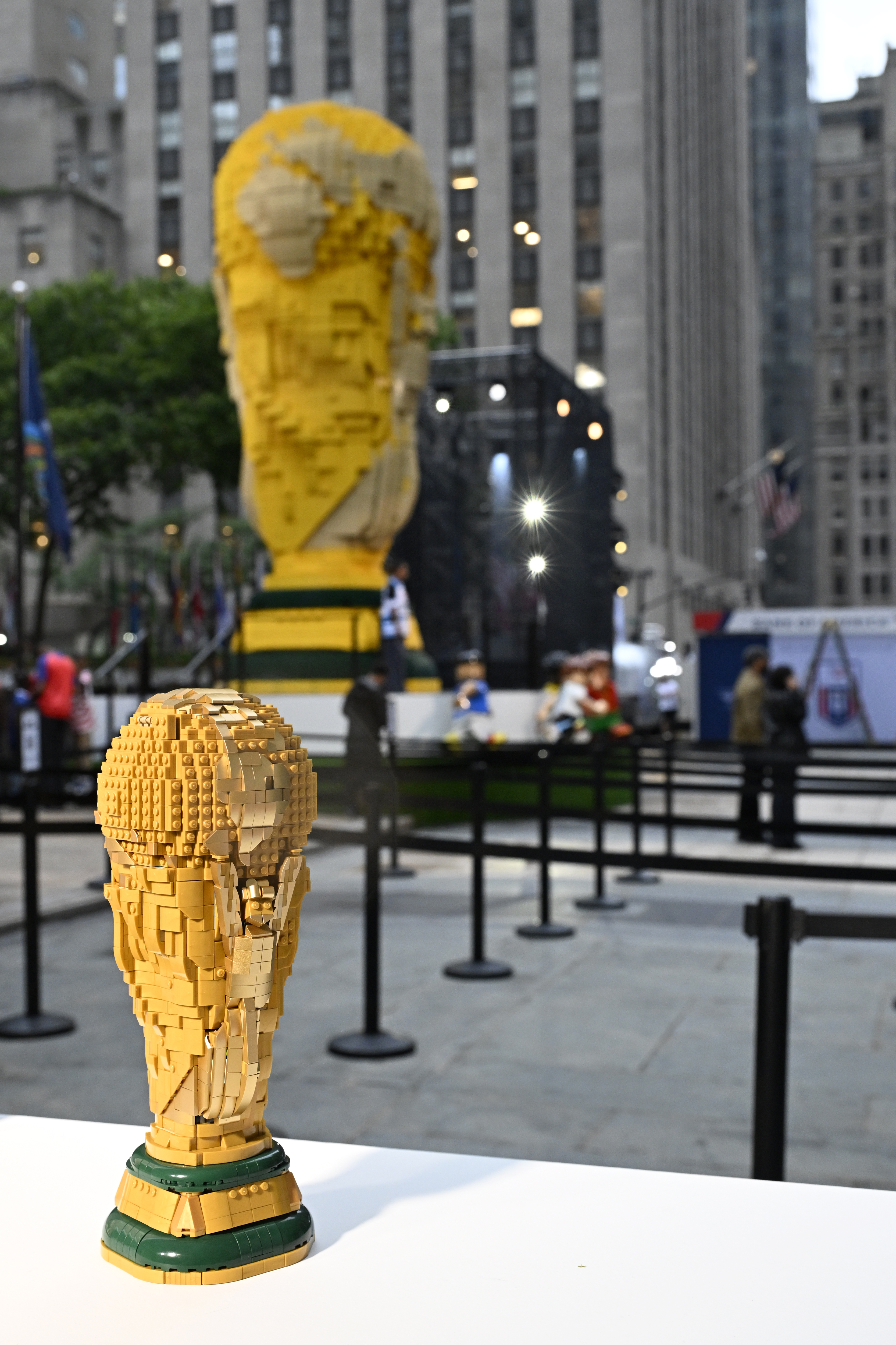 lego fifa world cup trophy recreation