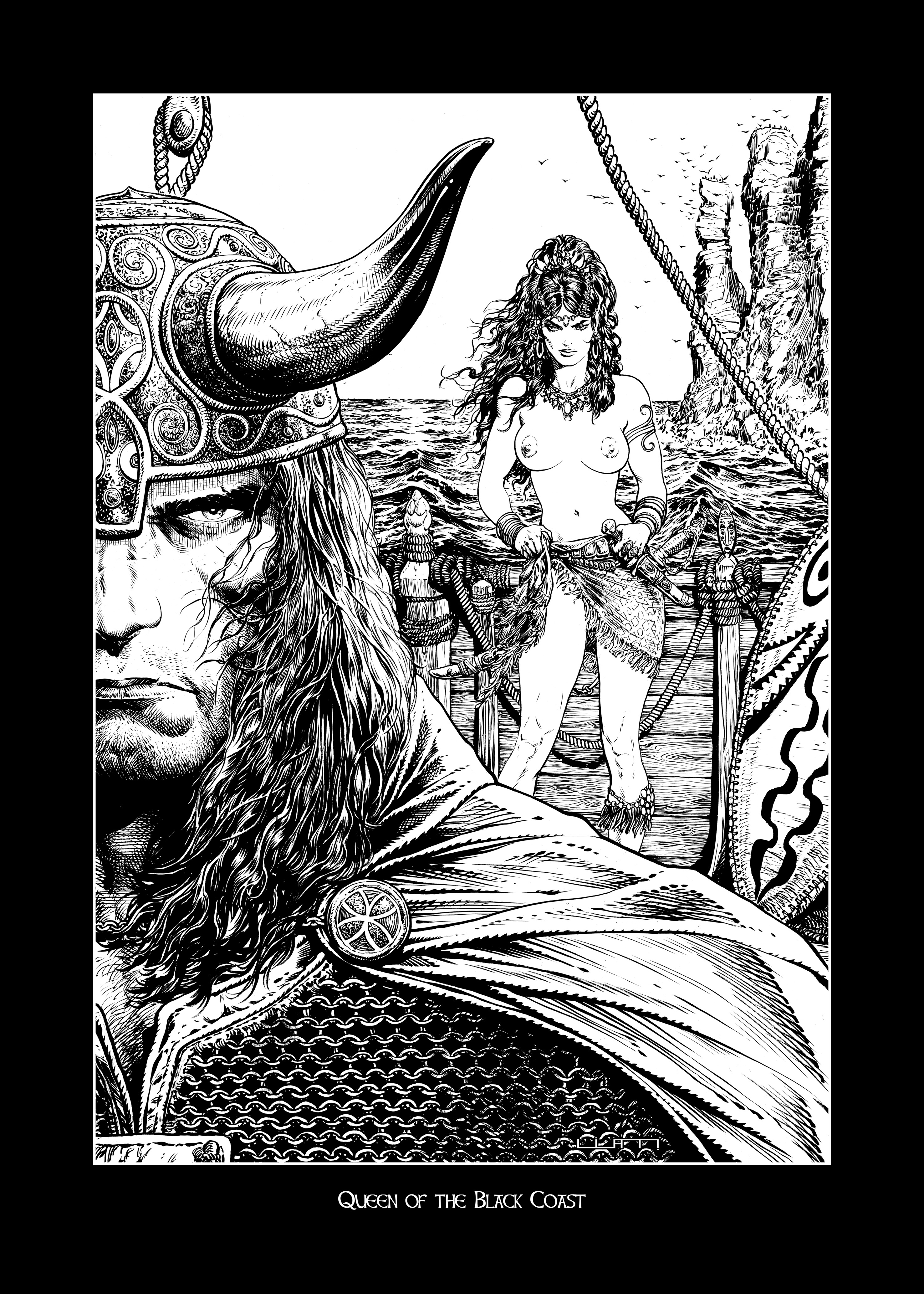 Conan the Barbarian illustrations