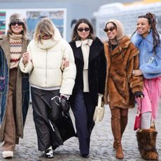 Five women streetstyled at Copenhagen fashion week