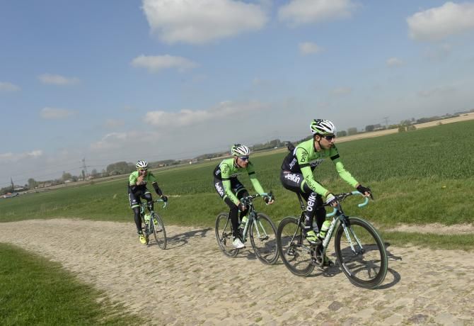 Belkin on the cobbles