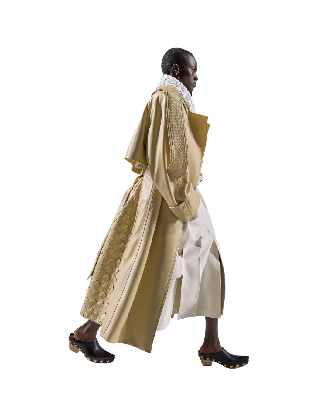 Bottega Veneta, Leather Trench Coat