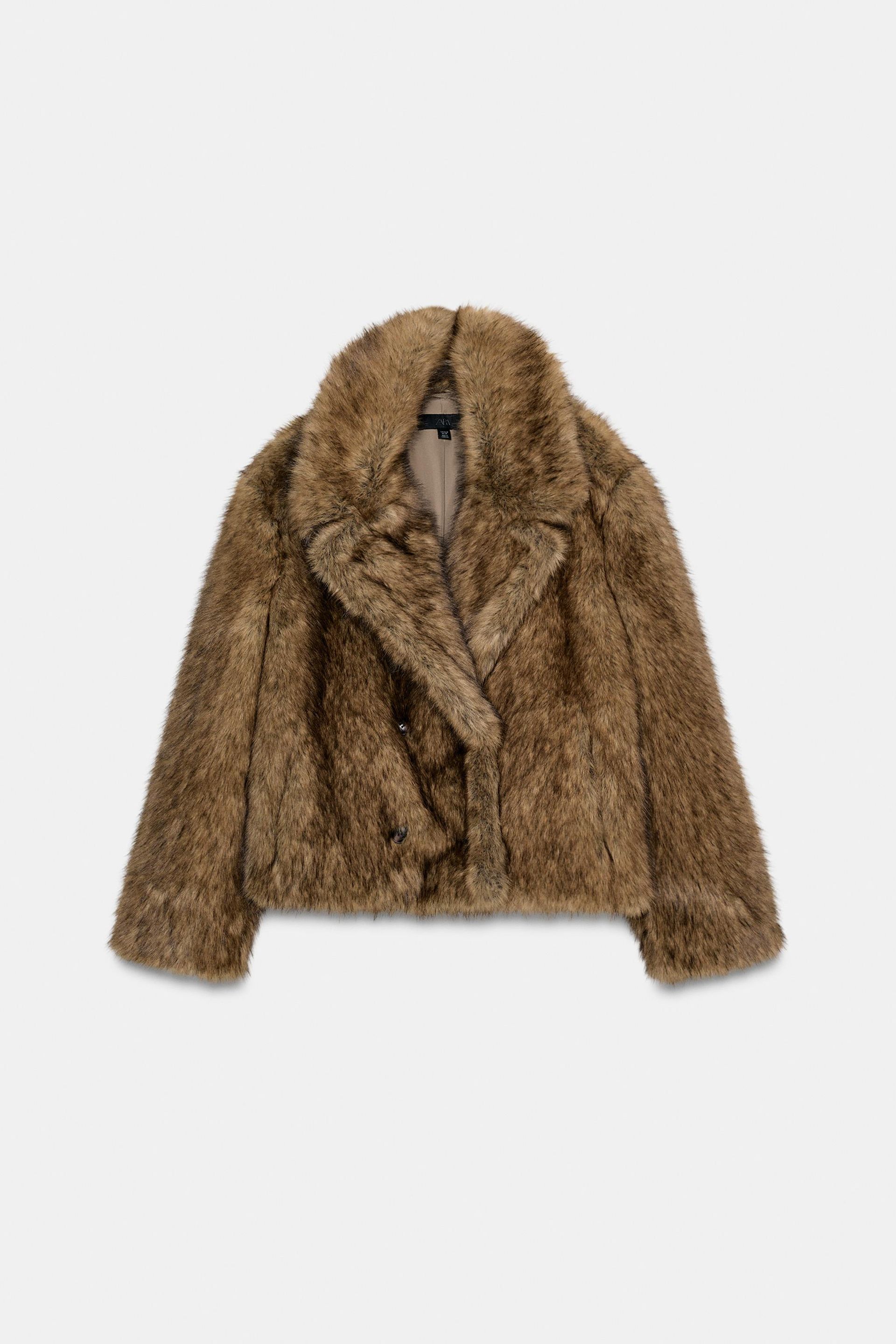 Short Faux Fur Coat