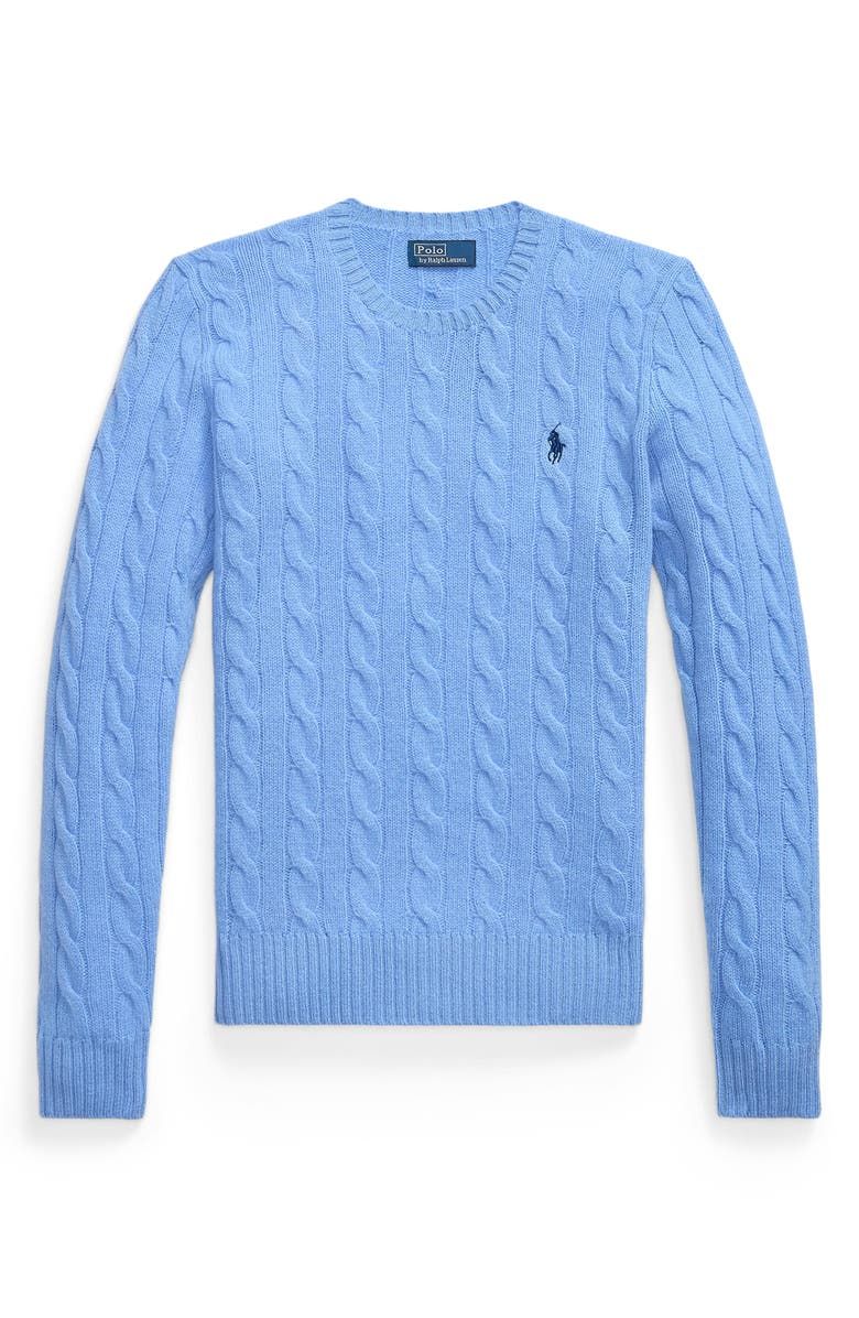 Polo Ralph Lauren Cable Wool & Cashmere Crewneck Sweater