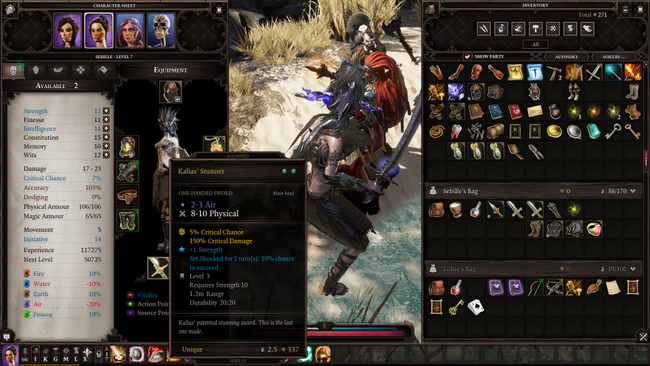 Divinity: Original Sin 2 classes guide - How to spend your ability ...